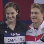 Campbell y Morozov ganadores de la Copa del Mundo de natación